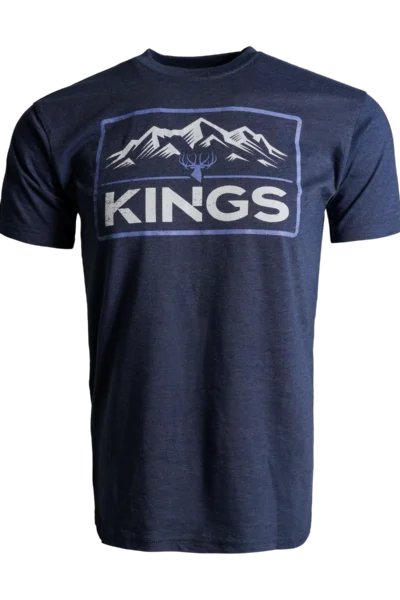Kings - Peak Tee Heather Denim