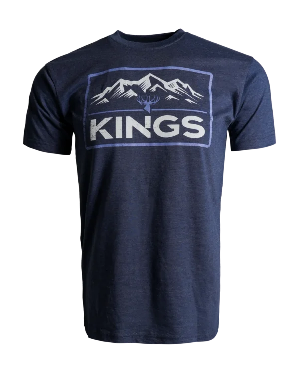 Kings - Peak Tee Heather Denim