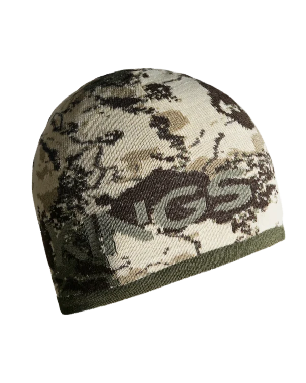XK7 Reversible Knit Beanie - Olive