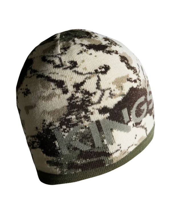 XK7 Reversible Knit Beanie - Olive