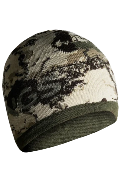 XK7 Reversible Knit Beanie - Olive