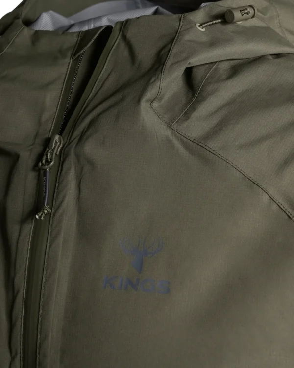 XKG Stormtrek Rain Jacket Dark Forest - Image 6