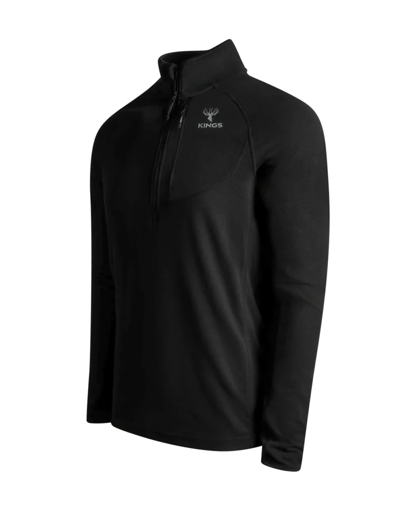 XKG Flux Lite 1/4 Zip Black